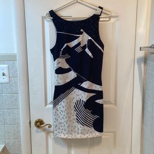 NWOT Black and white dress